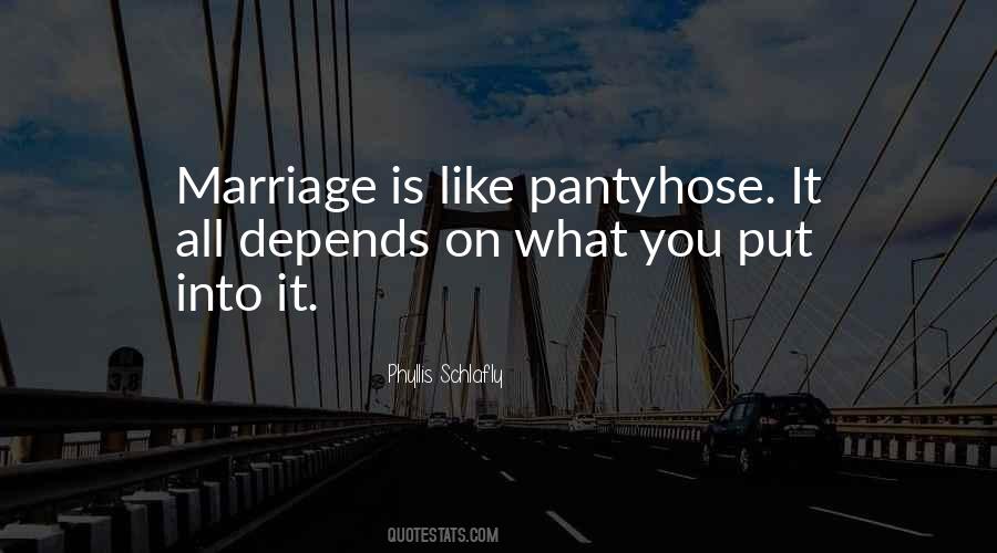 Marriage Is Like Quotes #1155965