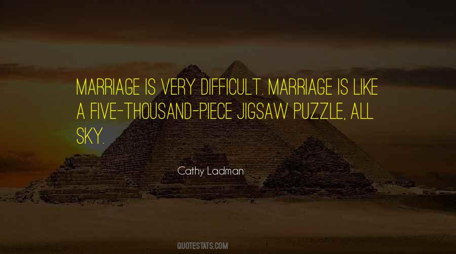 Marriage Is Like Quotes #1614388