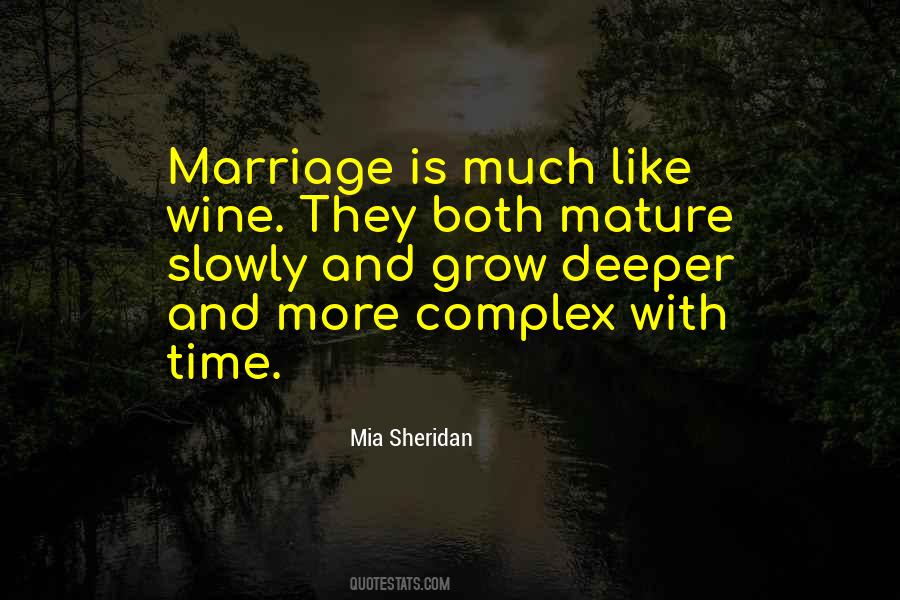 Marriage Is Like Quotes #243264