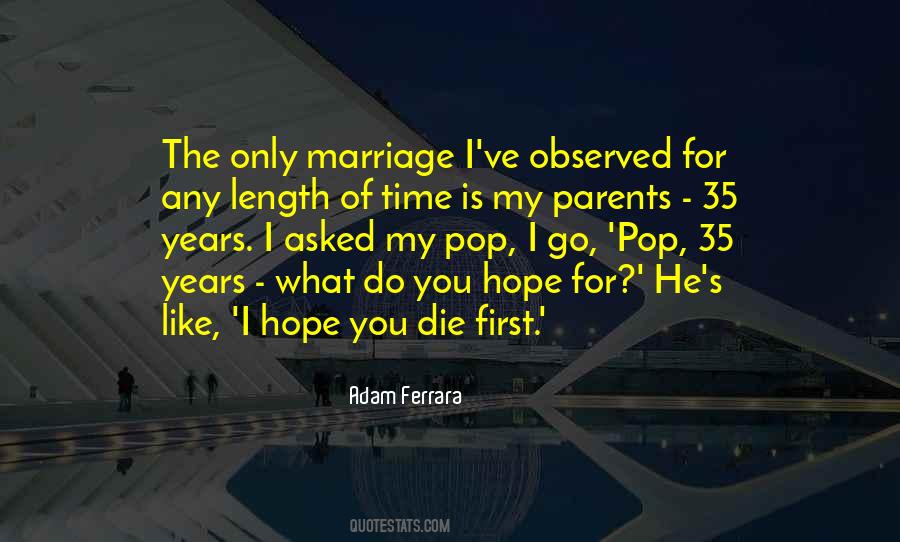 Marriage Is Like Quotes #254134