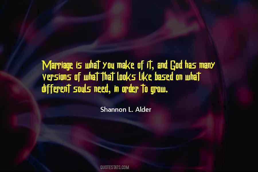 Marriage Is Like Quotes #5496