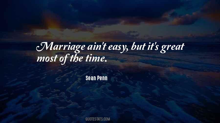 Marriage Is Not Easy Quotes #75862
