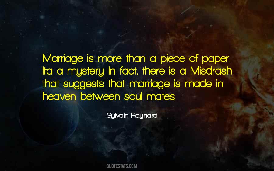 Marriage Is Not Just A Piece Of Paper Quotes #441784