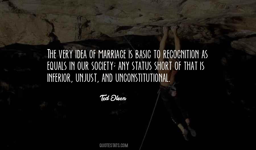 Marriage Is Quotes #1152070