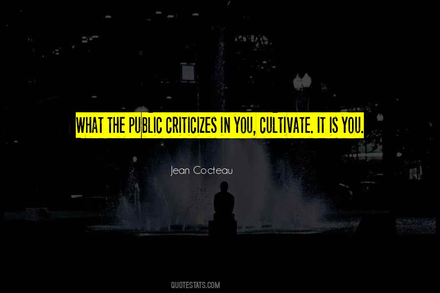 Quotes About Criticizes #697961