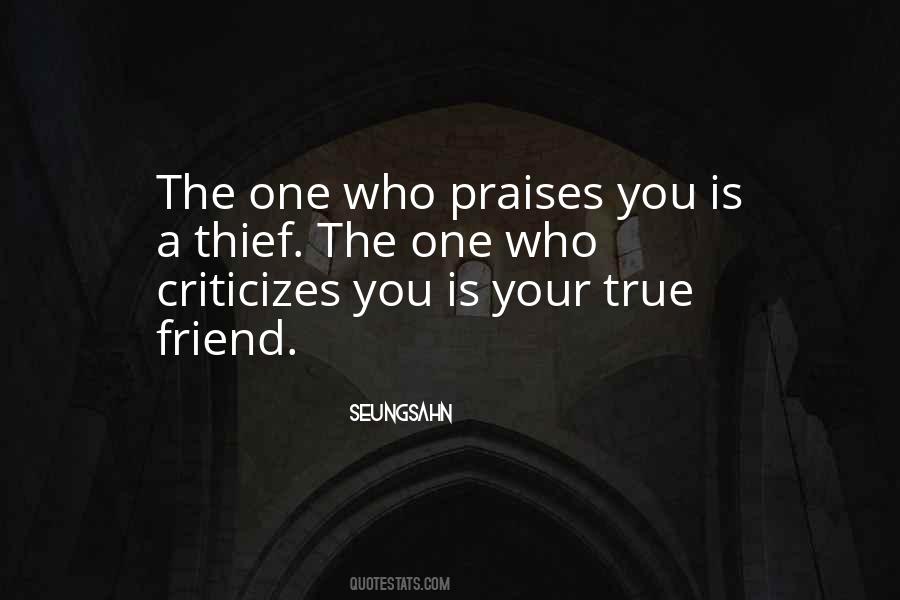 Quotes About Criticizes #733146