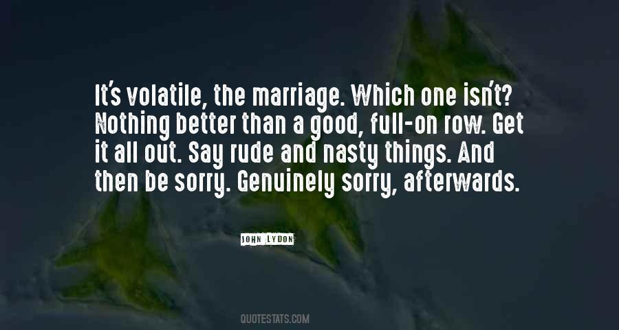 Marriage Isn't Quotes #1507655