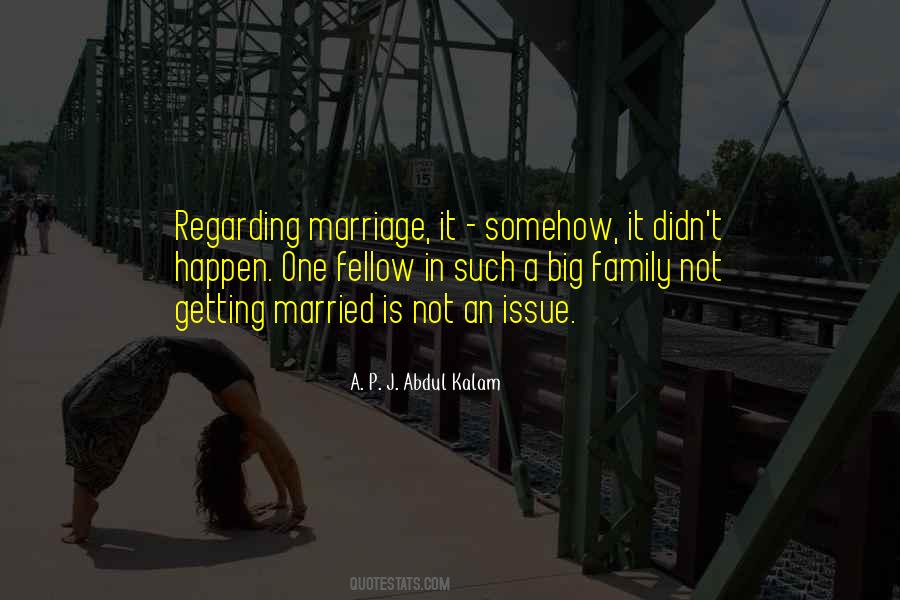 Marriage Issue Quotes #171128