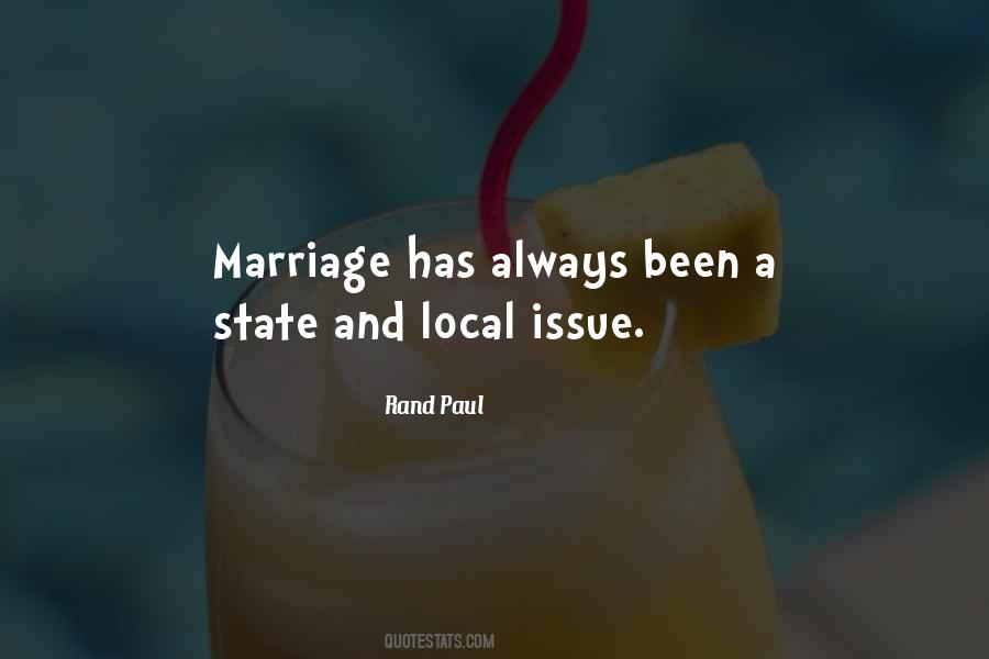 Marriage Issue Quotes #261193