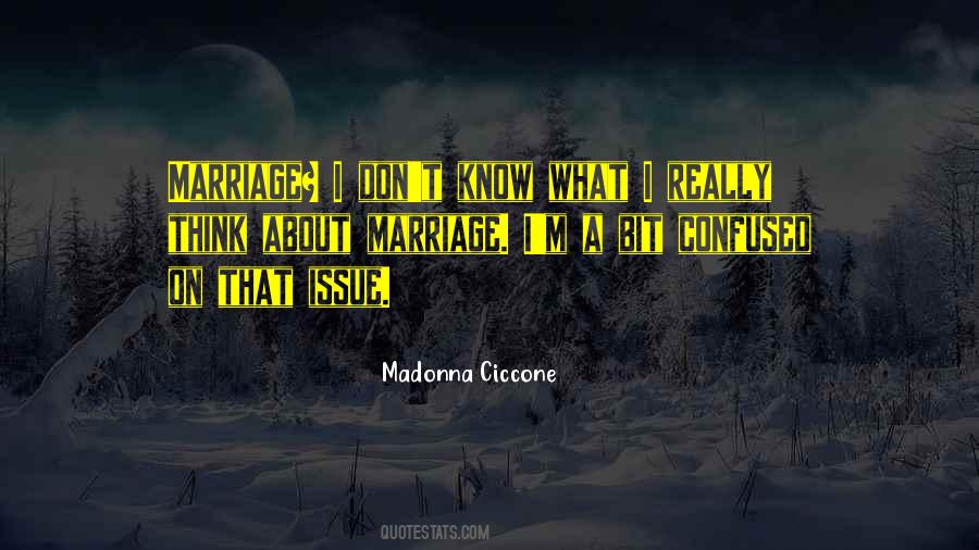 Marriage Issue Quotes #749474