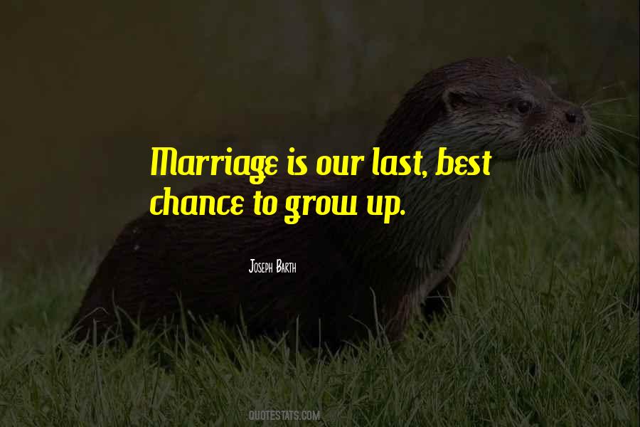 Marriage Lasts Quotes #1645307