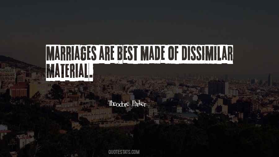 Marriage Material Quotes #1856823