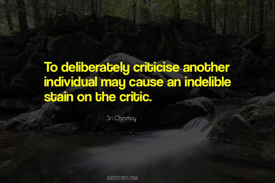 Quotes About Criticise #1488322