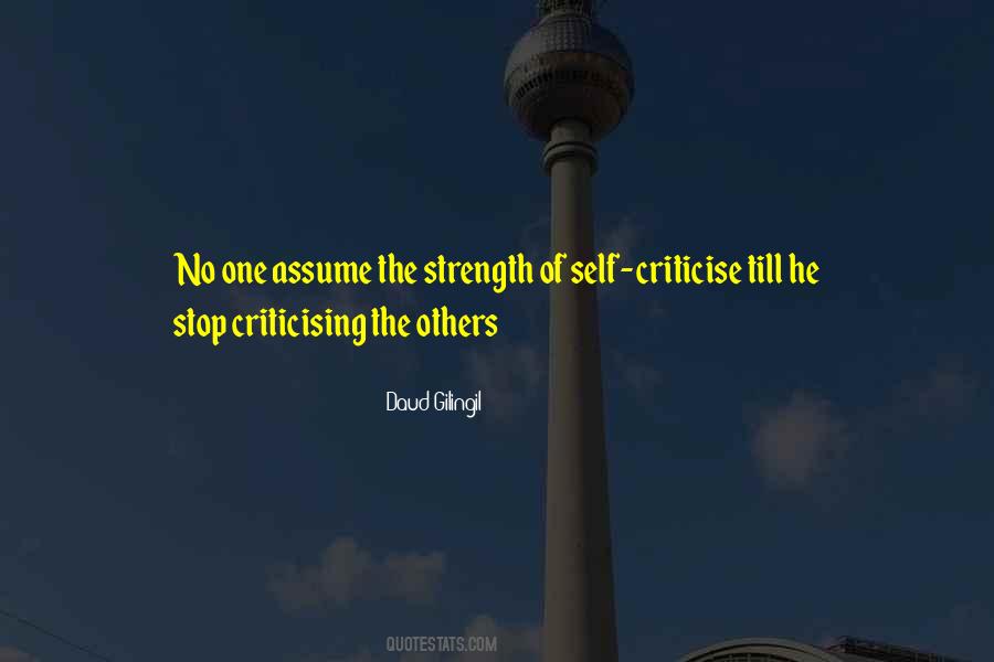 Quotes About Criticise #1855872