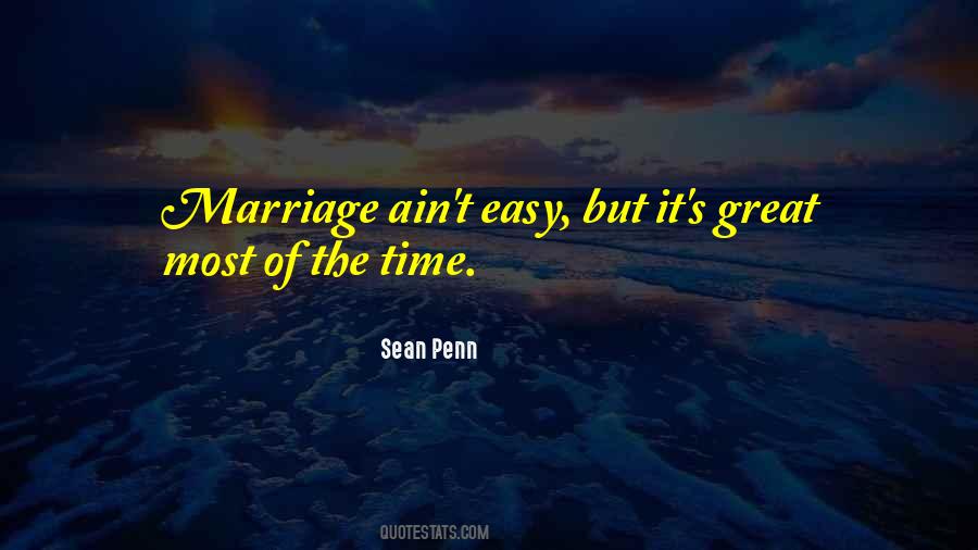 Marriage Not Easy Quotes #75862