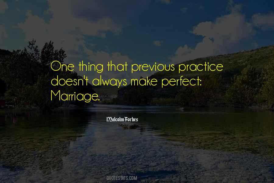 Marriage Not Perfect Quotes #529076