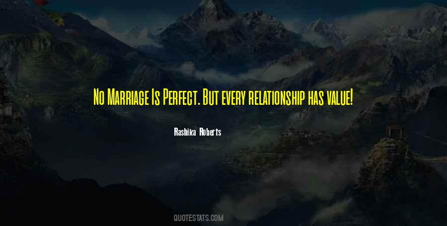 Marriage Not Perfect Quotes #667220