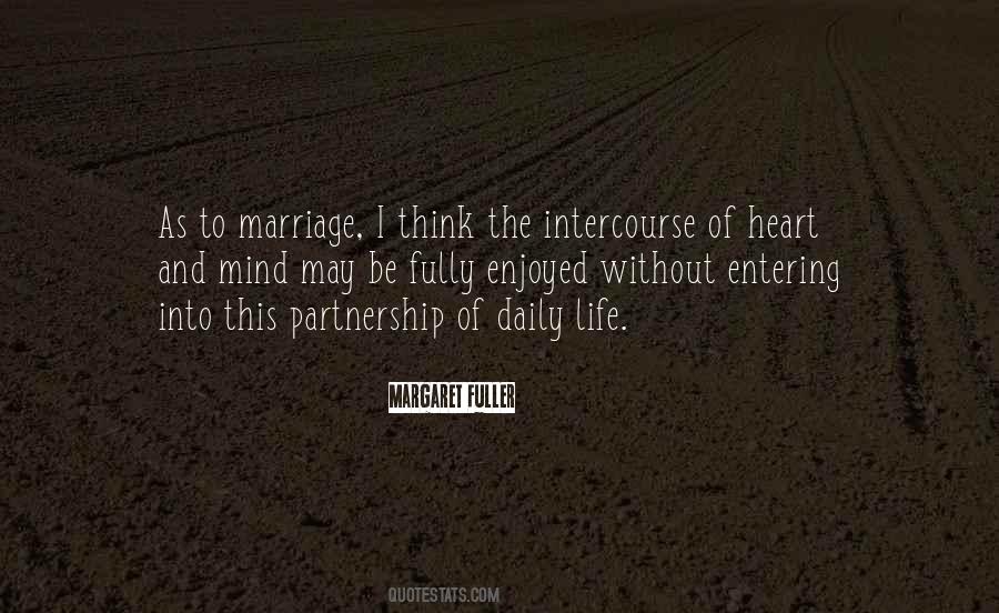Marriage Partnership Quotes #1334758