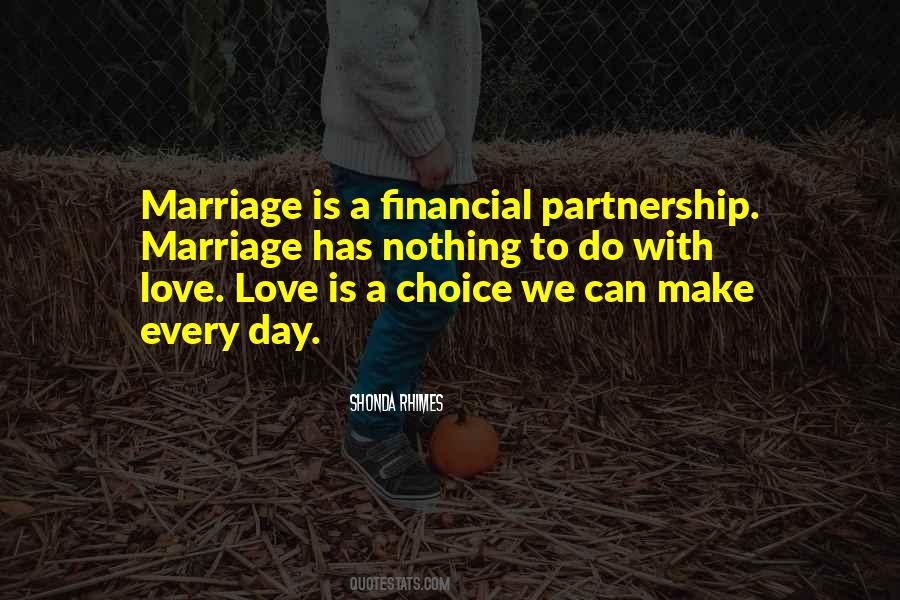 Marriage Partnership Quotes #1454881