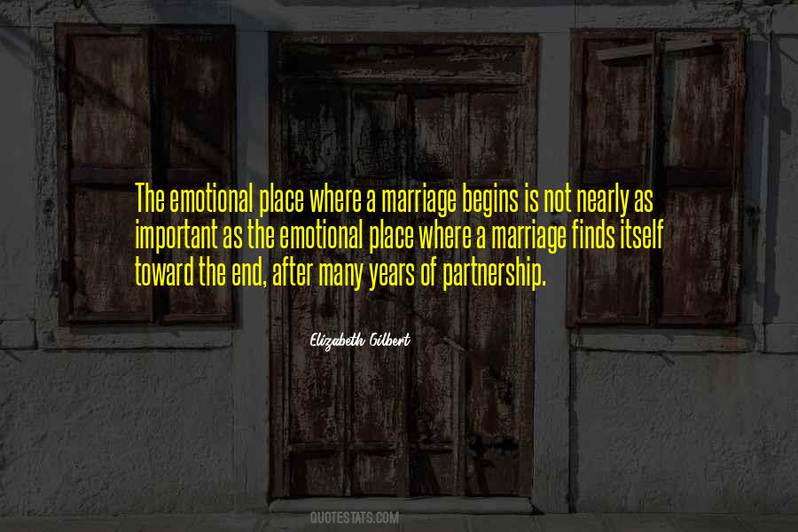 Marriage Partnership Quotes #1463387