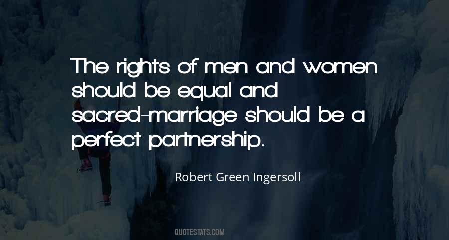 Marriage Partnership Quotes #553522