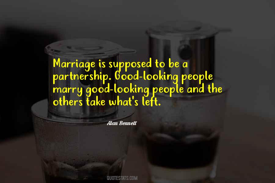 Marriage Partnership Quotes #661031