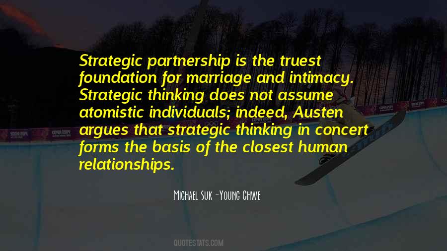 Marriage Partnership Quotes #80169
