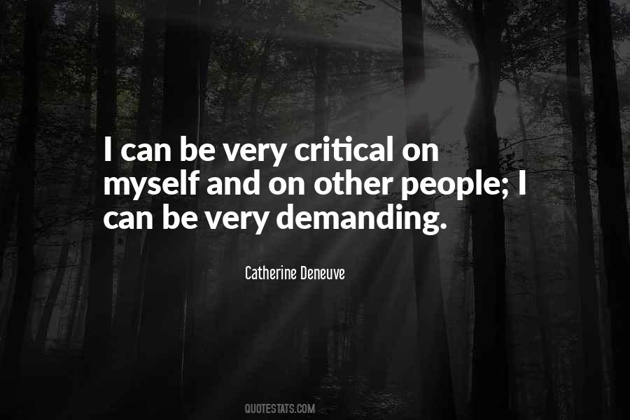 Quotes About Critical People #574514