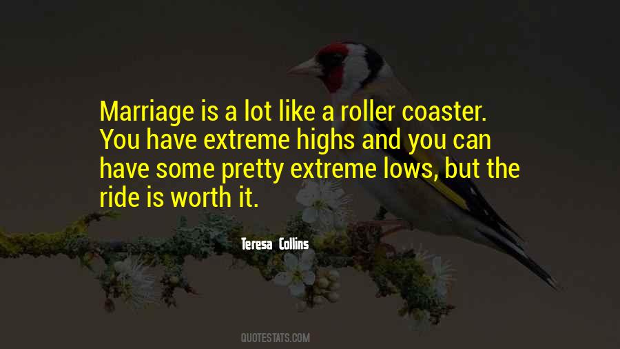 Marriage Roller Coaster Quotes #1613043