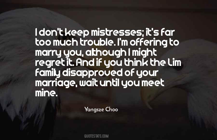 Marriage Trouble Quotes #1298186