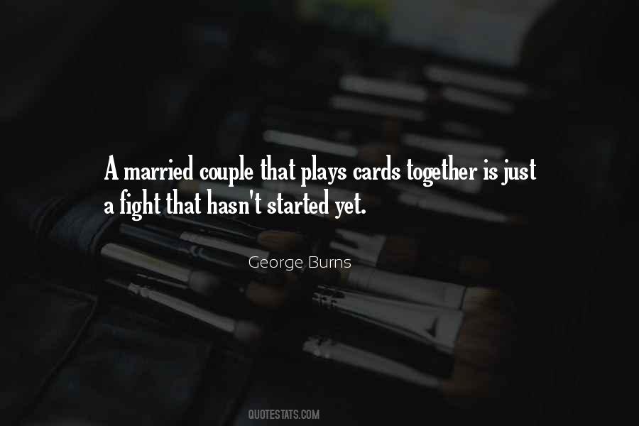 Married Couple Fighting Quotes #739946