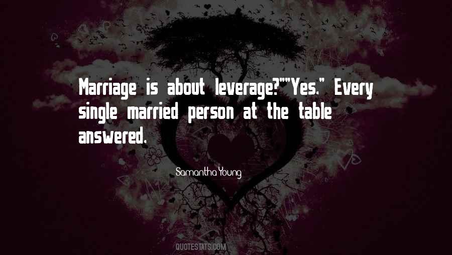 Married Young Quotes #1536596