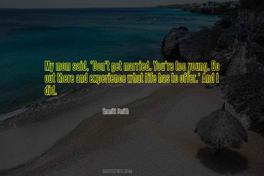 Married Young Quotes #952925