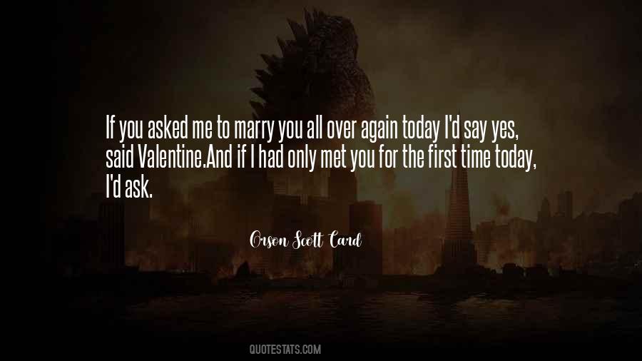Marry Again Quotes #1423724