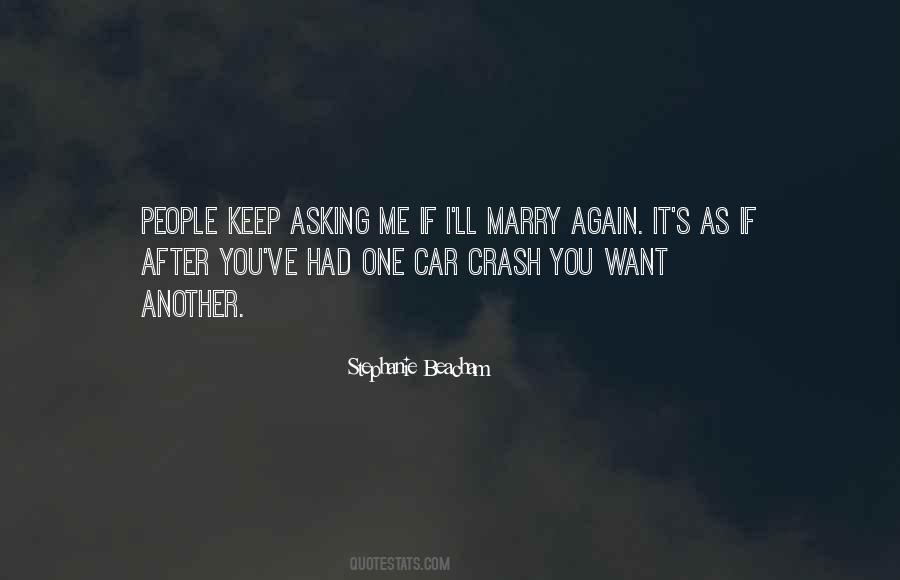 Marry Again Quotes #1613306