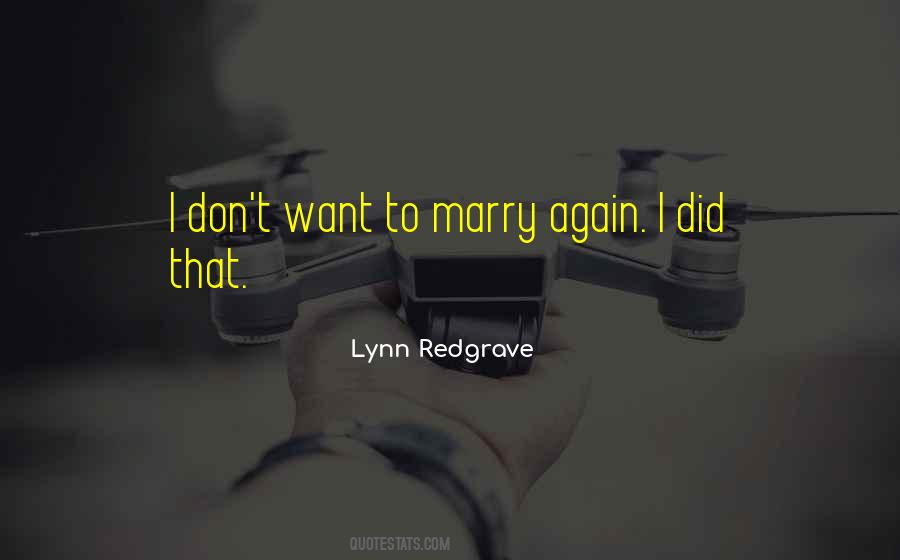Marry Again Quotes #808449