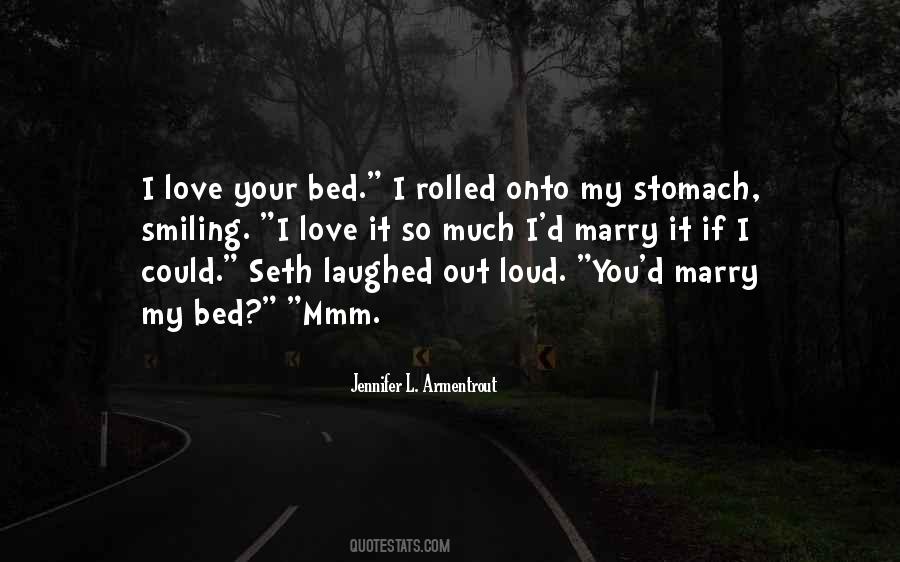 Marry My Bed Quotes #21545