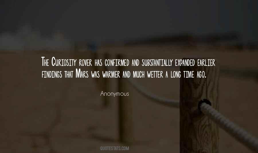 Mars Rover Curiosity Quotes #813467
