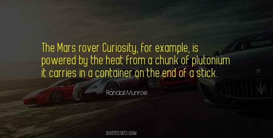 Mars Rover Curiosity Quotes #944000