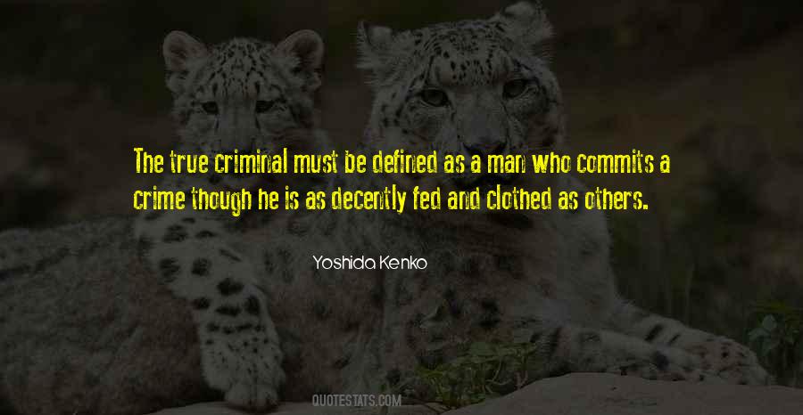 Quotes About Criminals Crime #1011541