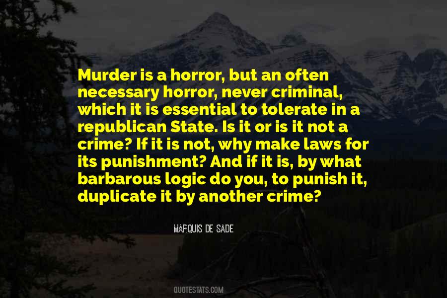 Quotes About Criminals Crime #885213