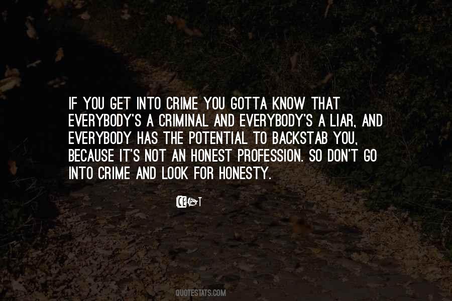 Quotes About Criminals Crime #895640