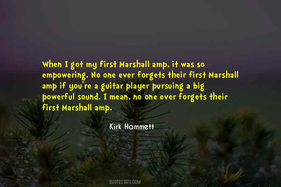 Marshall Amp Quotes #583022