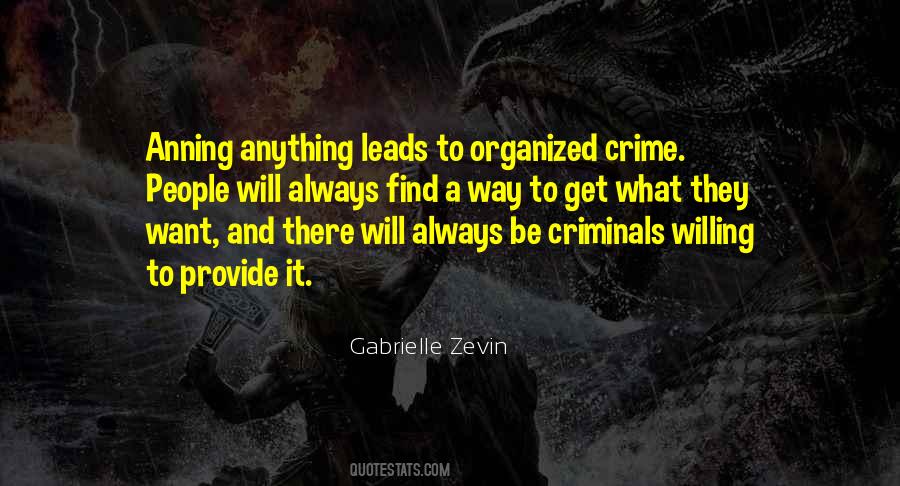 Quotes About Crime And Criminals #1246256