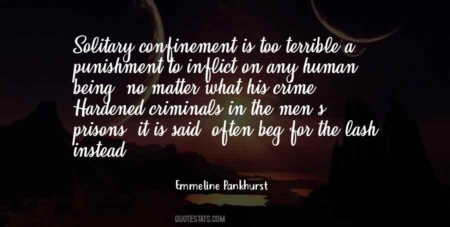 Quotes About Crime And Criminals #1529305