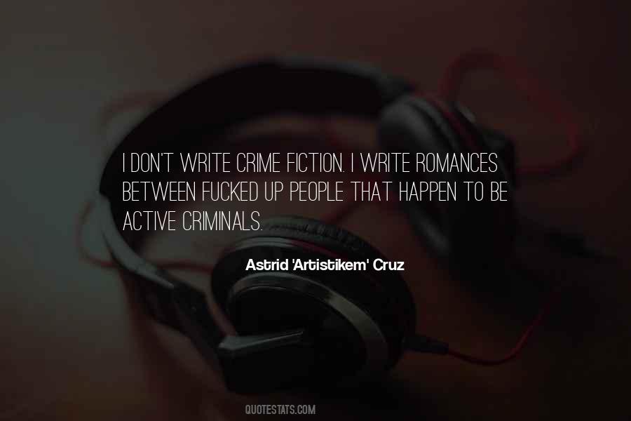 Quotes About Crime And Criminals #1567545
