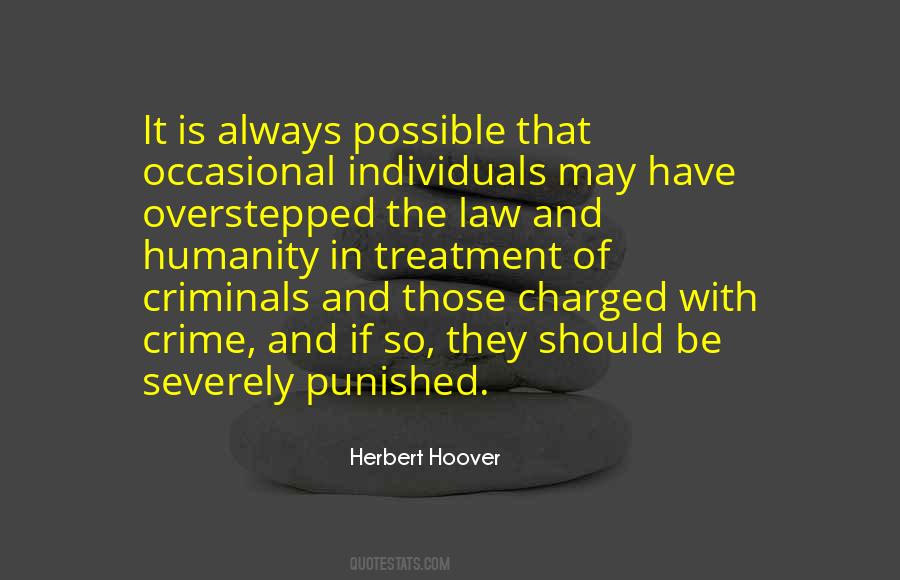 Quotes About Crime And Criminals #1641848