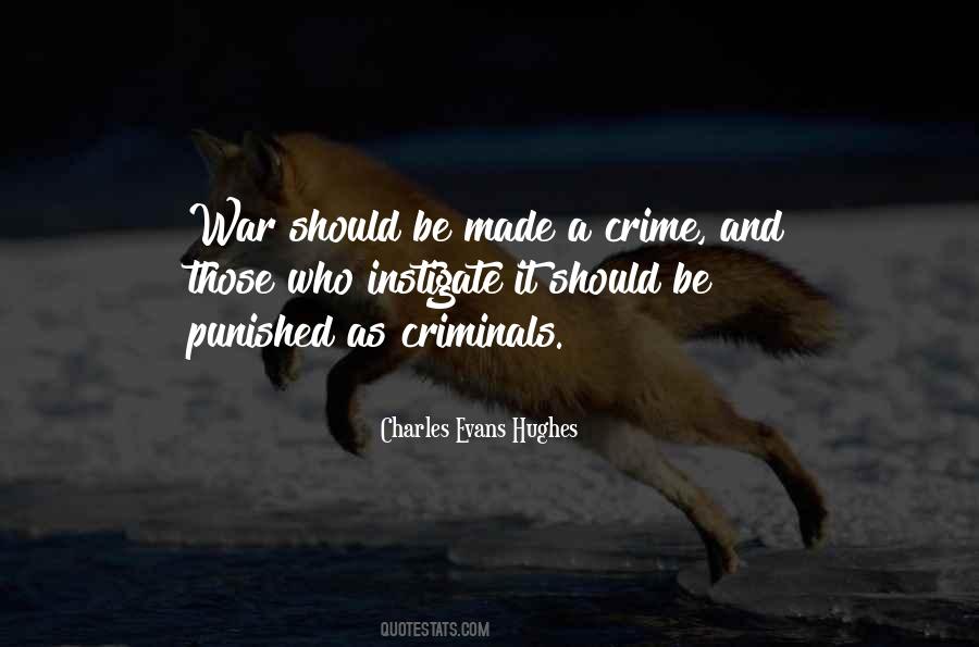 Quotes About Crime And Criminals #320523