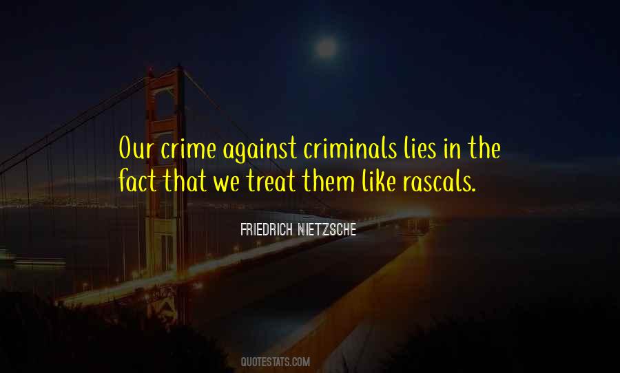 Quotes About Crime And Criminals #379640