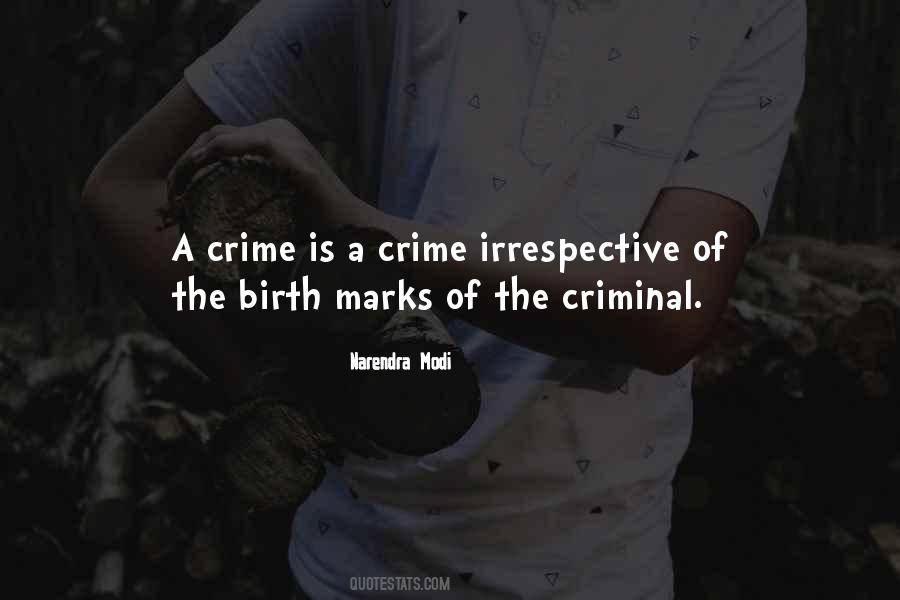 Quotes About Crime And Criminals #55599